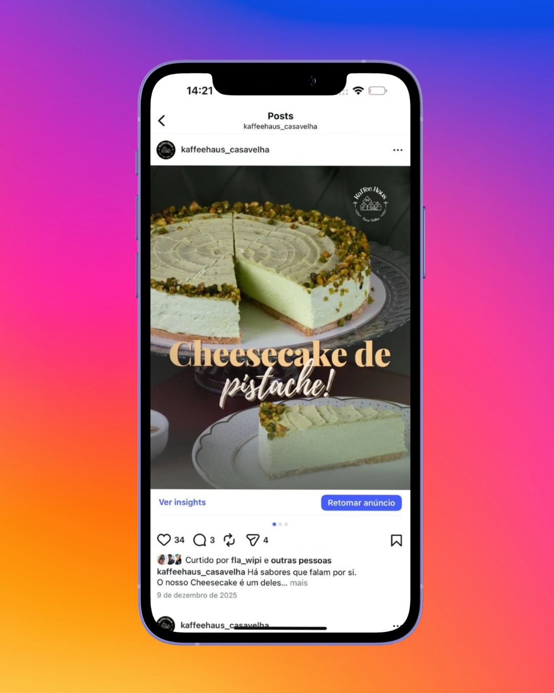 Projeto Kaffeehaus - Social Media