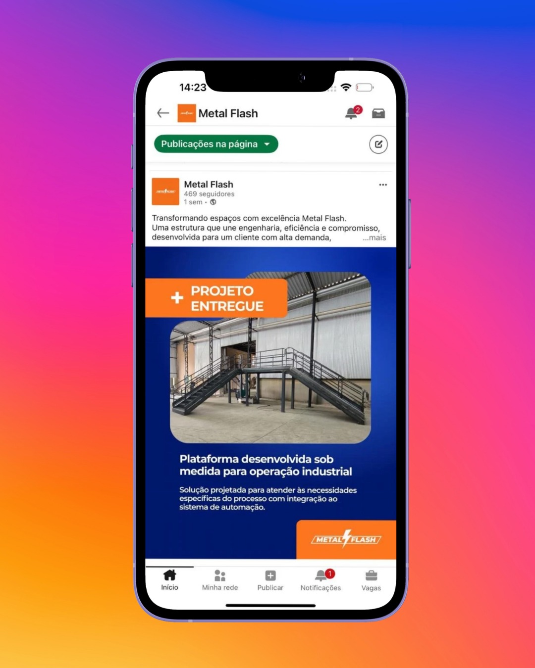 Projeto MetalFlash - Social Media